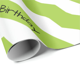 Papel De Presente Envolvimento do Limão de aniversário divertido