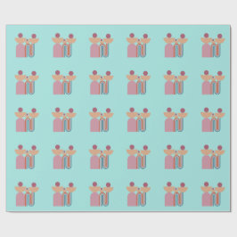 Papel De Presente Equilíbrio – Arte em Poster Enquadrada com Estétic