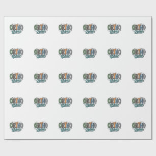 Papel De Presente Equipe Orto Vintage Equipe de Odontologia Design V