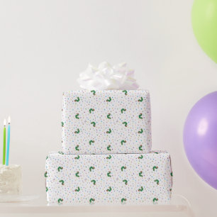 Papel De Presente Eric Carle Caterpillar & teste padrão de pontos