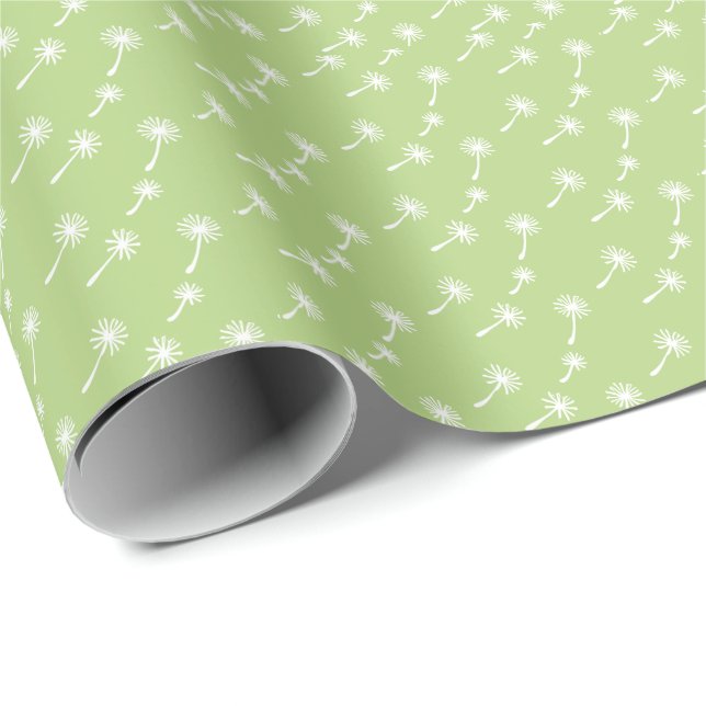 Papel De Presente Erva Daninha Happens fofo cínico dandelion Engraça (Ponta do rolo)