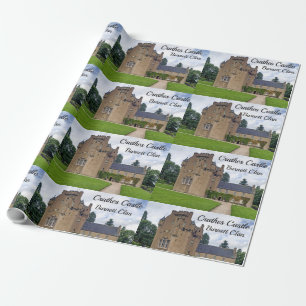 Papel De Presente EscocêsBurnett Clan Crathes Castle Wrapping Paper