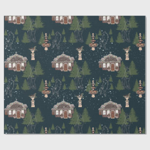 Papel De Presente Escolha uma árvore de Natal