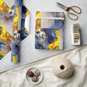 Papel De Presente Escorregadio muscular do SlipperyJoe