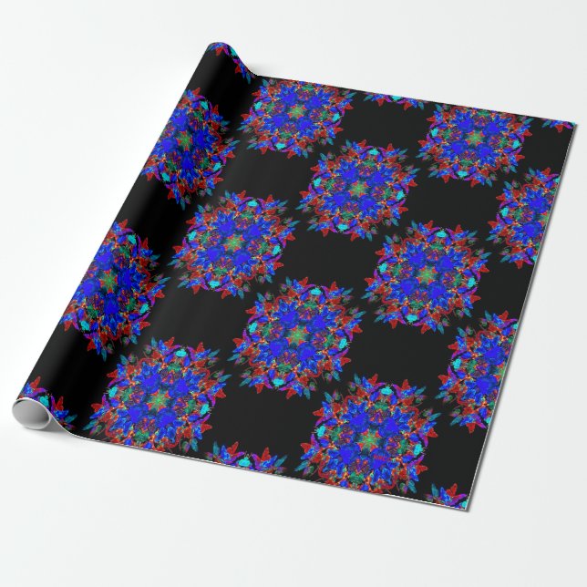 Papel De Presente Esferas de borboletas (Desenrolado)
