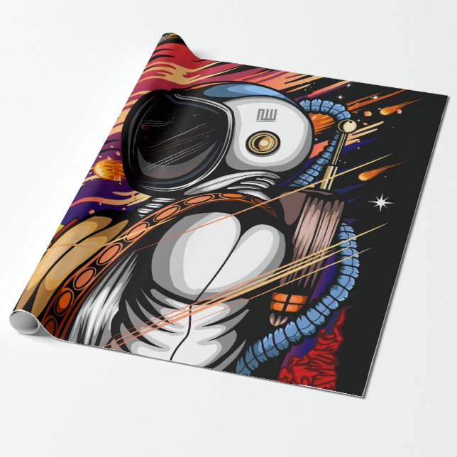 Papel De Presente Espaçador (Desenrolado)