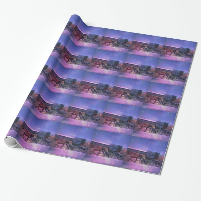Papel De Presente espaço amish (Desenrolado)