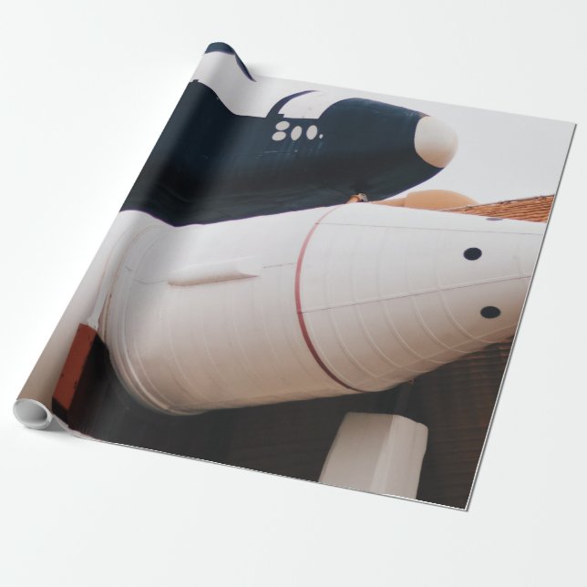 Papel De Presente Espaço Exterior (Desenrolado)