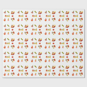 Papel De Presente Espalhamento de Tapas Espanholas