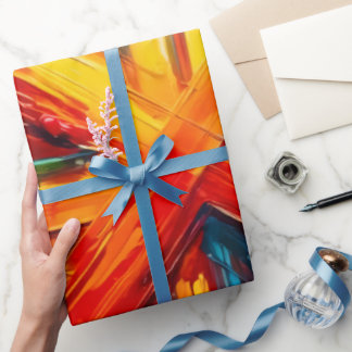 Papel de Presente Espectro Vívido