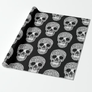 Papel De Presente Espelho de bola de halloween da discoteca