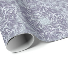 Papel De Presente Espirais de Triângulos