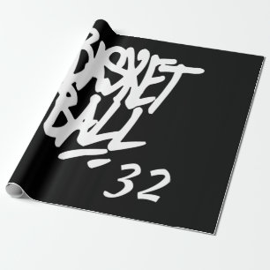 Papel De Presente Esporte Atletico de Basquete 32