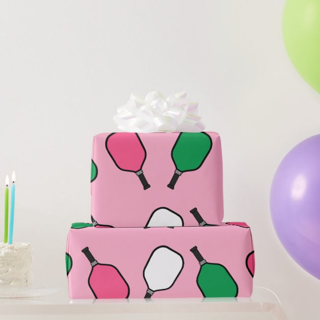 Papel De Presente Esportes De Batebol (Presentes para festas)