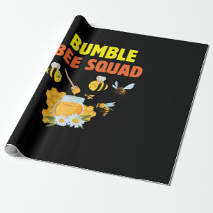 Papel De Presente Esquadrão 2 da Beekeeper Art Bumble Bee