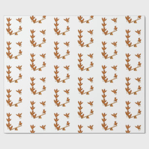 Papel De Presente Esquadrão de acrobatas das Galinhas Alegres