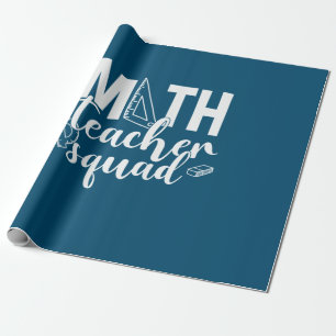 Papel De Presente Esquadrão de Professores de Matemática