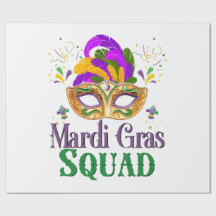 Papel De Presente Esquadrão do Carnaval