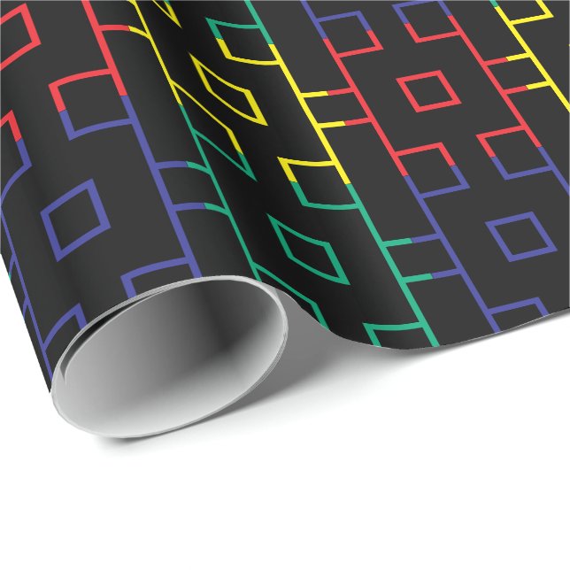 Papel De Presente Esquadrões Espectrais (Ponta do rolo)