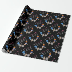 Papel De Presente Esqueça Princesa - Astrofísico