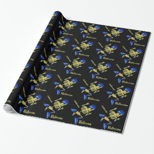 Papel De Presente Esqueleto