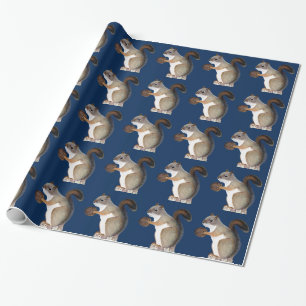 Papel De Presente Esquilo
