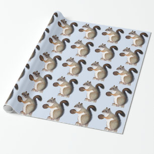 Papel De Presente Esquilo