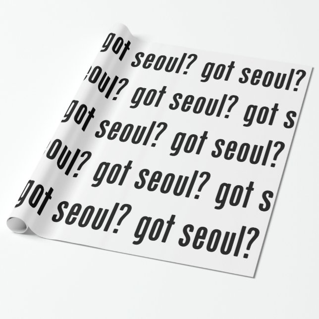 Papel De Presente está com seoul? (Desenrolado)