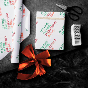 Papel De Presente Está tudo bem   Citação Pandêmica Diária Diá