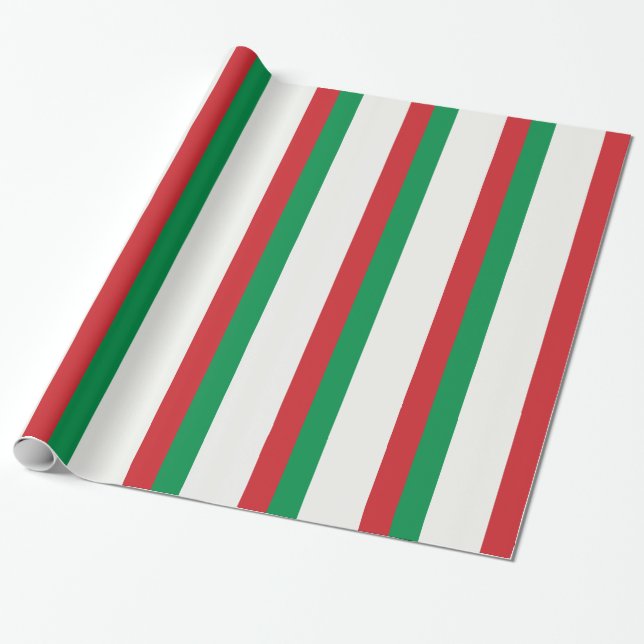 Papel De Presente Estandarte italiano (Desenrolado)