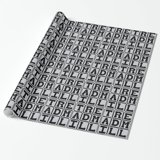 Papel De Presente Esteira, Equipamento de Exercício (Desenrolado)