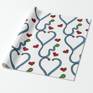 Papel De Presente Estetoscópio