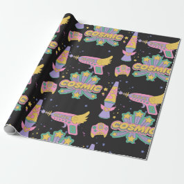 Papel De Presente Estilo cósmico 90s