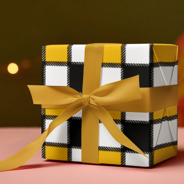 Papel De Presente Estilo de Conselho do Xadrez (chess board stripes birthday packing gift wrap,gift wrapping paper,return gift wrap paper,paper gift)