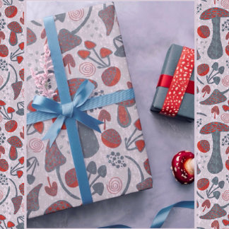 Papel De Presente Estilo de Padrão de Queda Único