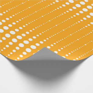 Papel De Presente Estilo de vintagem retrorativa círculos geométrico