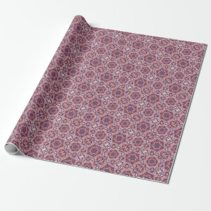 Papel De Presente Estilo étnico, textura decorativa vintage.