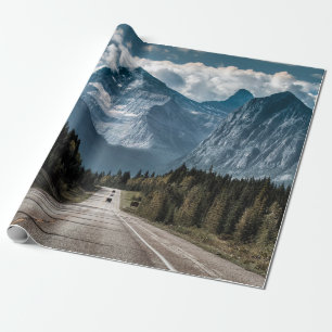 Papel De Presente Estrada para a montanha excelente,estrada,floresta