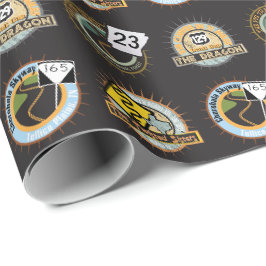 Papel De Presente Estradas de Moto Famosas