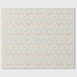 Papel De Presente estrela colorida