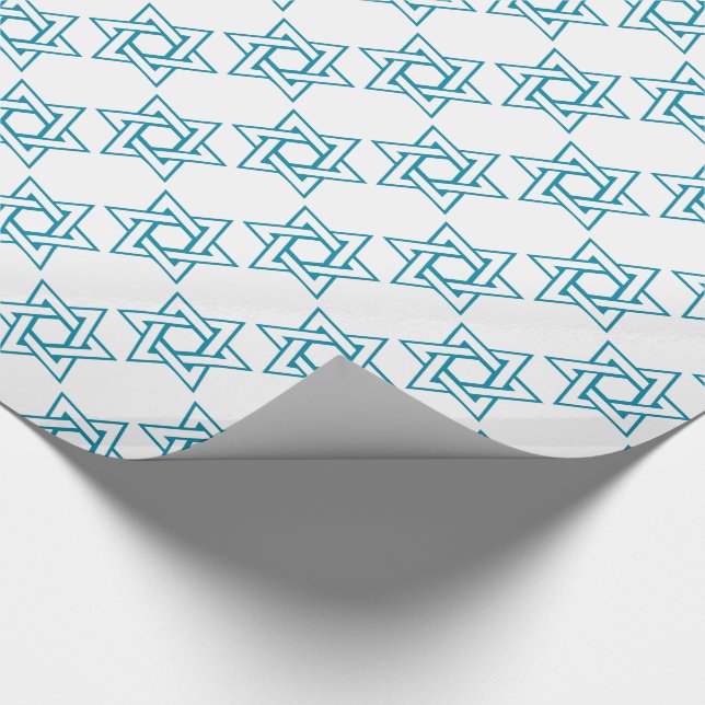 Papel De Presente Estrela de David (Ponta)