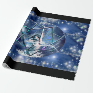 Papel De Presente Estrela de Fada