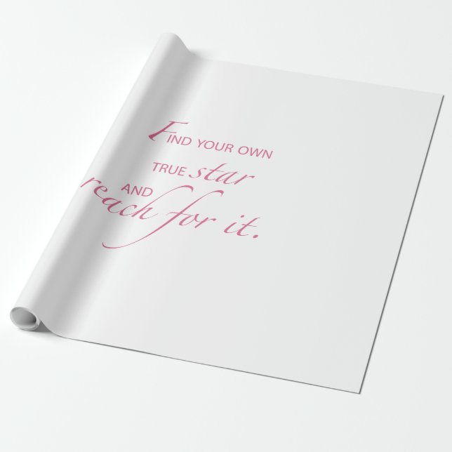 Papel De Presente Estrela de Graduação Niece, Presente Personalizado (Desenrolado)