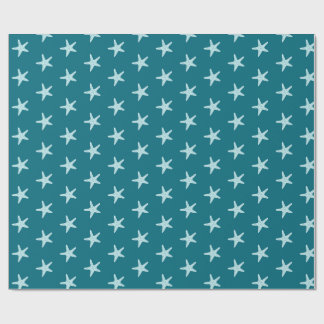 Papel De Presente  Estrela-do-mar fofa 