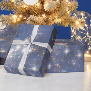 Papel De Presente Estrelas de Diamante no Espaço Hubble na Nebulosa 