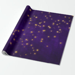 Papel De Presente Estrelas Místicas