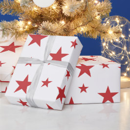 Papel De Presente Estrelas para Presente