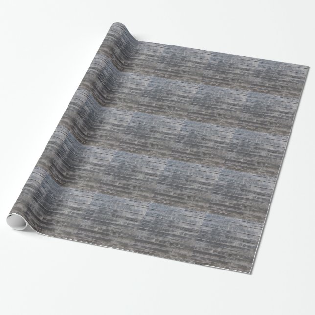 Papel De Presente Estrutura de pedra (Desenrolado)