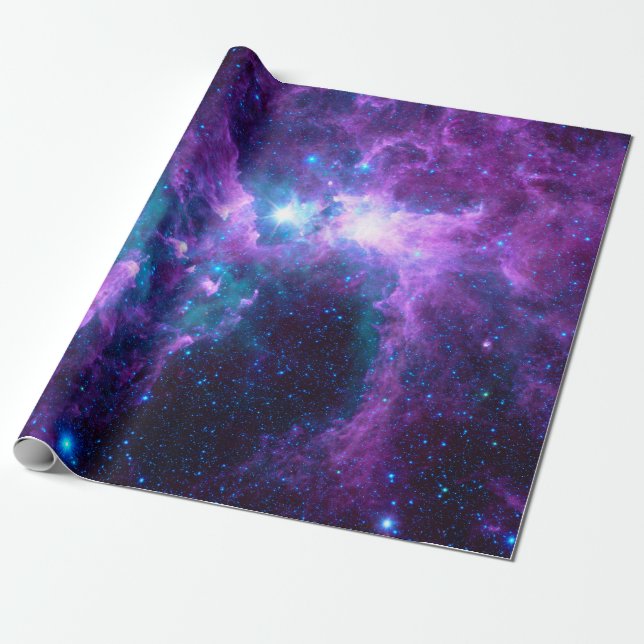 Papel De Presente Eta Carinae (Desenrolado)