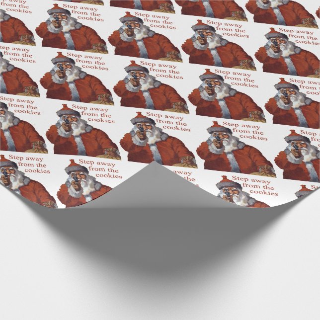 Papel De Presente Etapa longe dos biscoitos (Ponta)